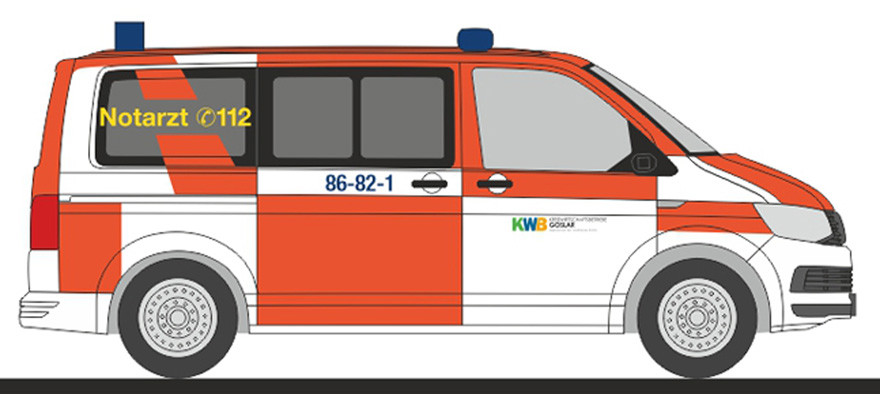 Rietze VW T6 „NEF KWB Goslar“, NH 01-02/24
