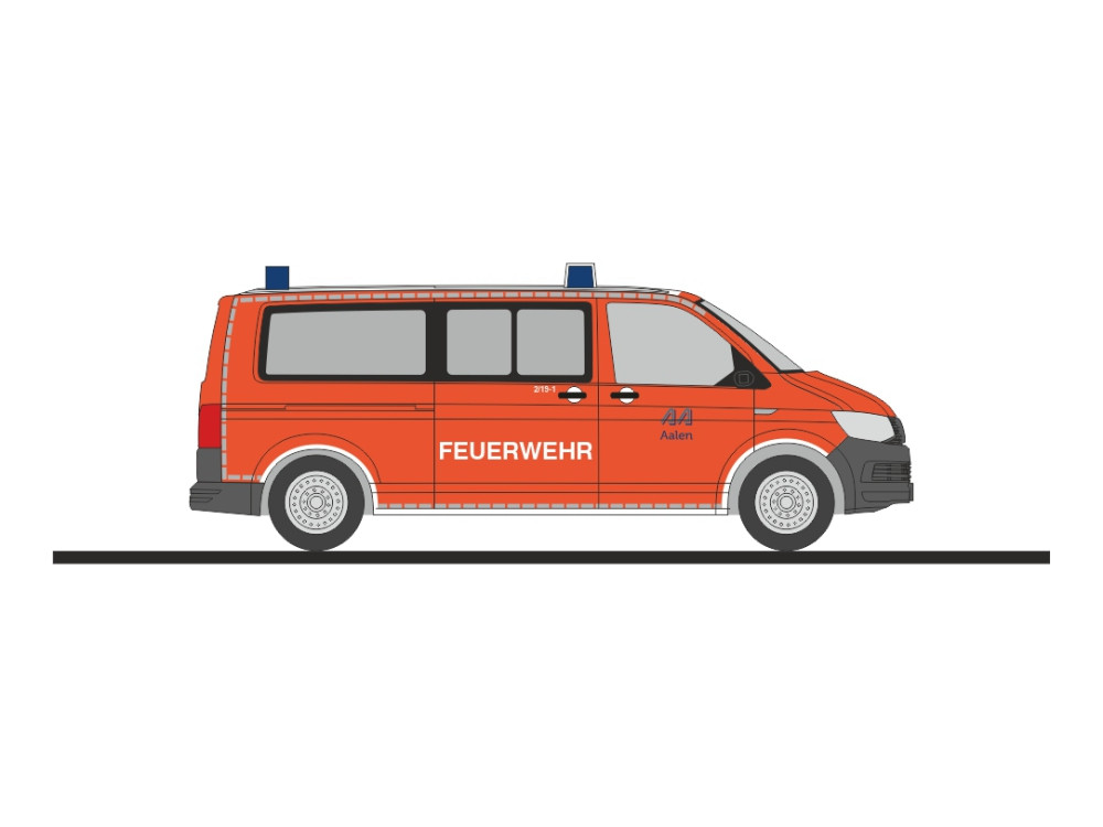 Rietze VW T6 MTW " Feuerwehr Aalen ", NH 11-12/26