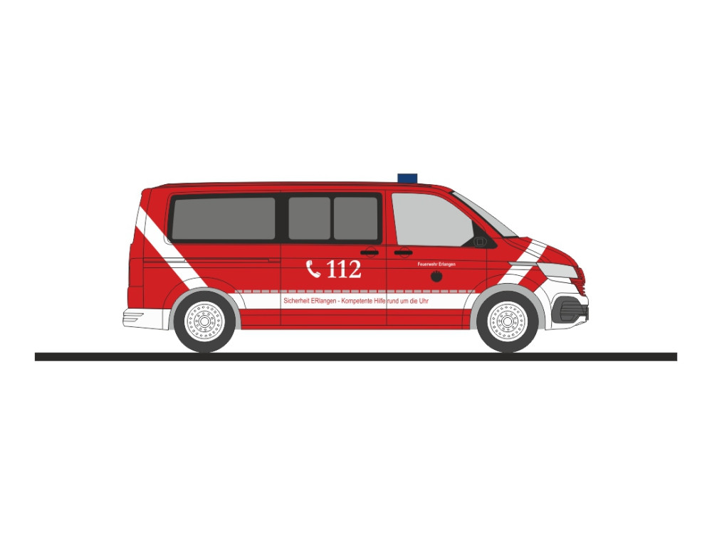 Rietze VW T6.1 " Feuerwehr Erlangen.", NH 03-04/26