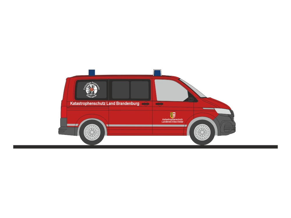 Rietze VW T6.1 " Feuerwehr KatS Elbe-Elster.", NH 03-04/26