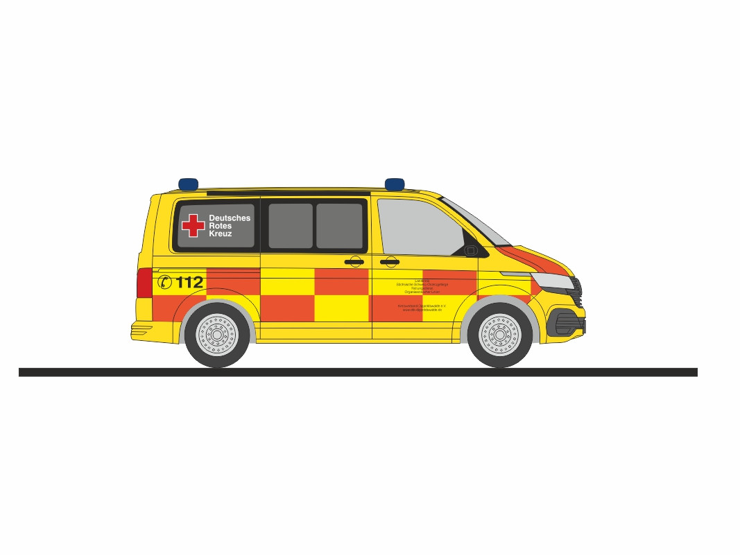 Rietze Einsatz-Serie VW T6.1 " DRK KV Dippoldiswalde", NH 07-08/25
