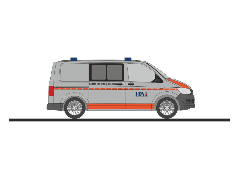 Rietze VW T6 Notfallmanager" Hamburg Port Authority.", NH 11-12/25