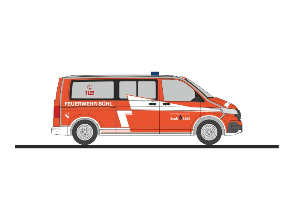 Rietze VW T6.1 LR " Feuerwehr Bühl ", NH 09-10/26