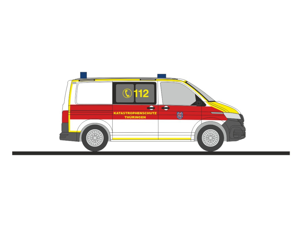 Rietze VW T6.1 KatS " Thüringen ", NH 09-10/26