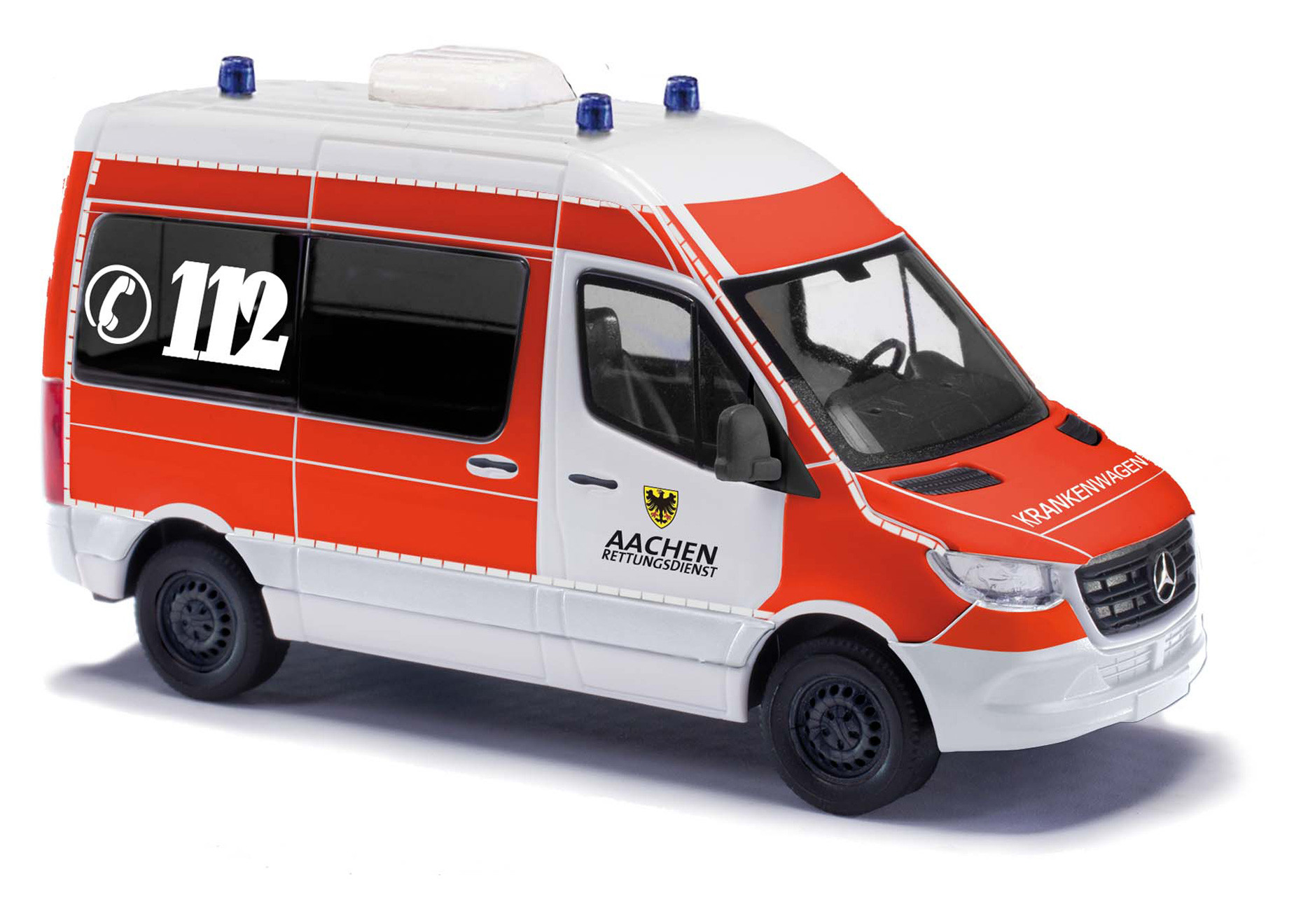 Busch MB Sprinter 18 KR KTW Feuerwehr Aachen ,NH 10/24