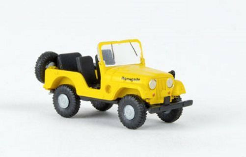 Brekina Jeep Universal gelb