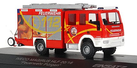 Rietze Einsatz Serie IVECO AluFire 3 HLF 20/16 FW Pürgen