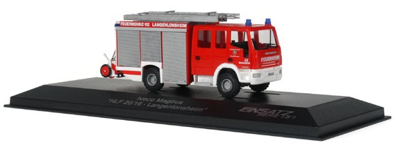 Rietze Einsatz Serie IVECO AluFire 3 HLF 20/16 FW Langenlonsheim