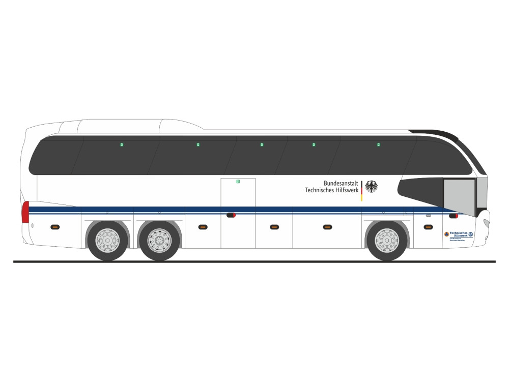 Rietze Neoplan Cityliner 07 "THW LV NRW", NH 09-10/25