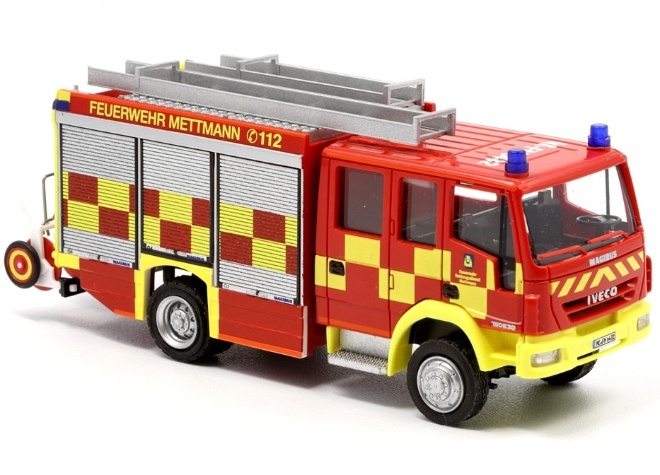 Rietze IVECO HLF 20 Feuerwehr Mettmann, Sondermodell