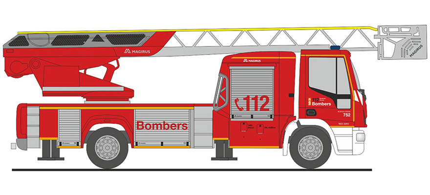 Rietze MB Atego DLK „Bombers (ES)“, NH 11-12/24