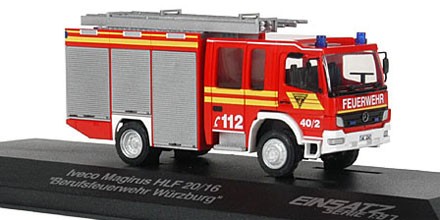 Rietze Einsatz Serie MB Atego Lohr HLF 20/16 BF Würzburg