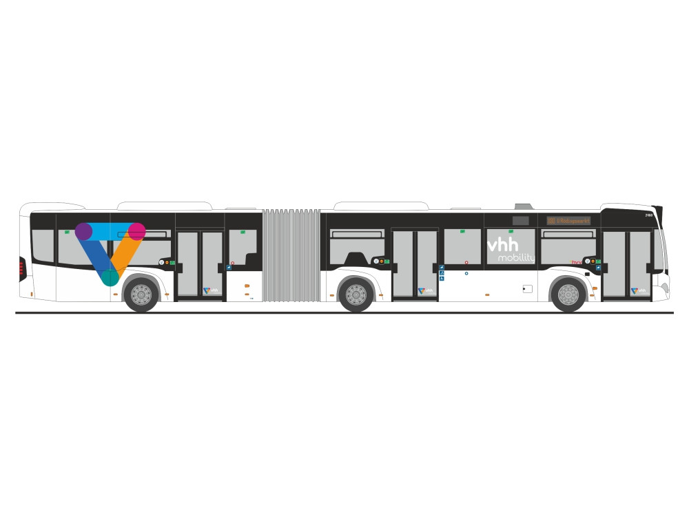 Rietze MB Citaro G`12 " VHH Mobility ( Hamburg ) ", NH 07-08/26