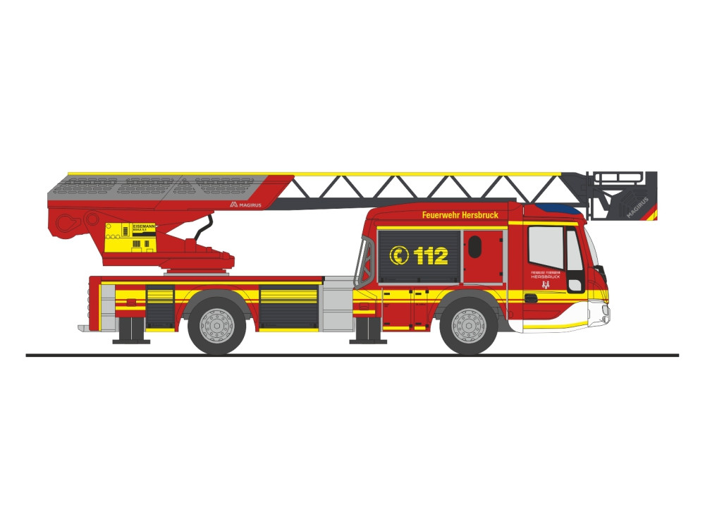 Rietze Magirus DLK 32 n.B "Feuerwehr Hersbruck", NH 09-10/25