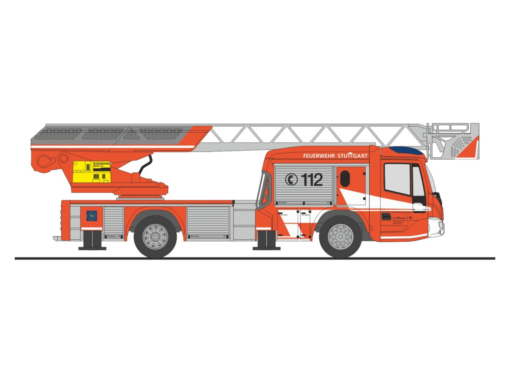 Rietze Magirus DLK n.B " Feuerwehr Stuttgart (BF) ", NH 07-08/26