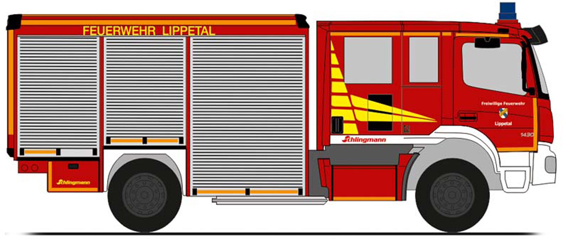 Rietze MB Atego ´19 HLF VARUS Feuerwehr Lippetal, NH 07-08/21