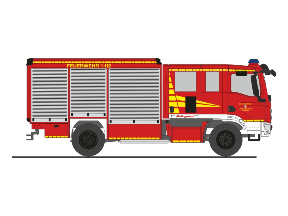 Rietze MAN Varus HLF " Feuerwehr Garbsen ", NH 11-12/26