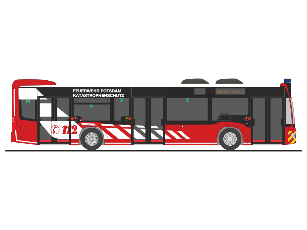 Rietze MB Citaro`15 " Feuerwehr Potsdam , NH 01-02 / 23