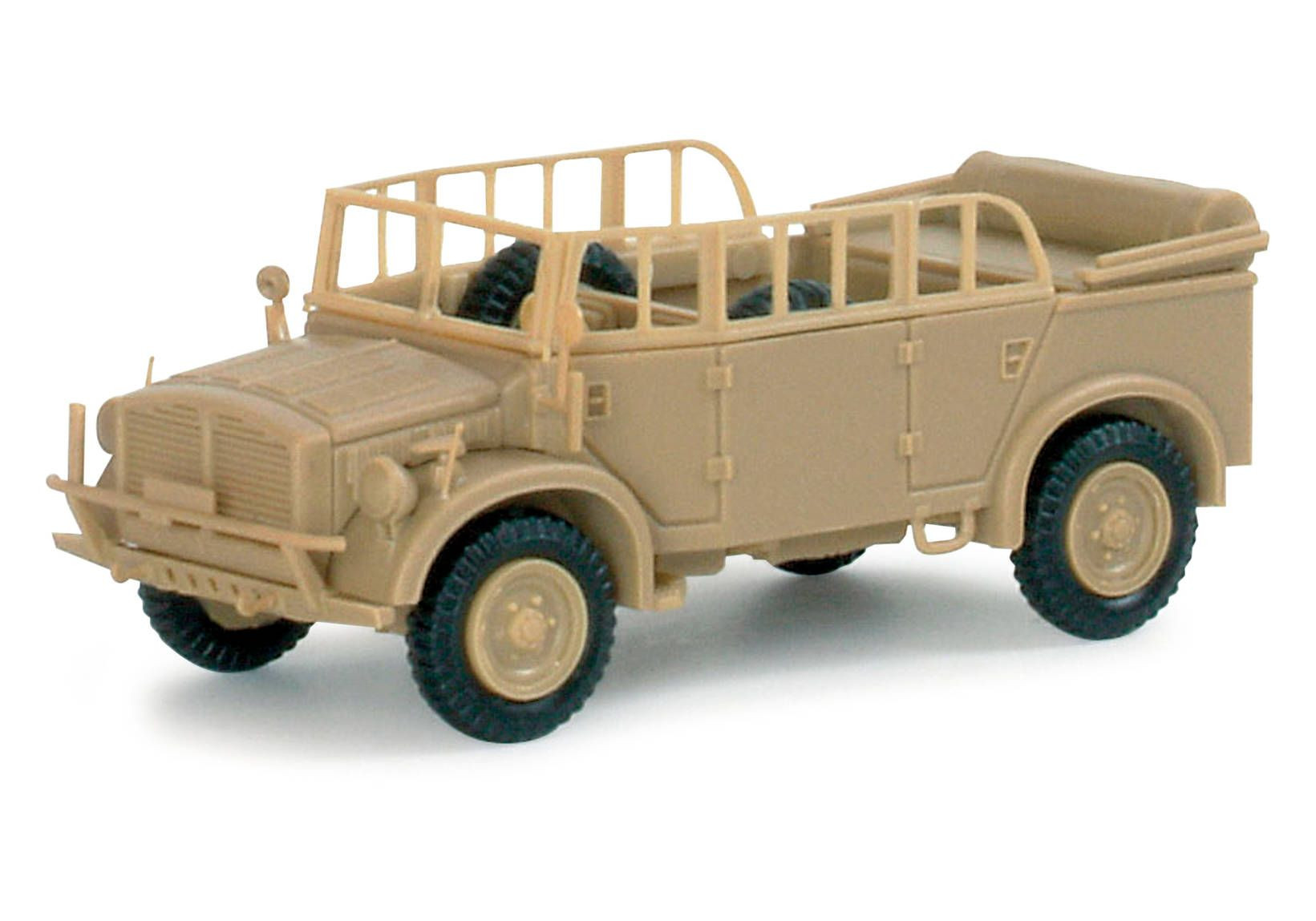 Herpa Schwerer PKW Typ 40 offen (unbedruckt) 