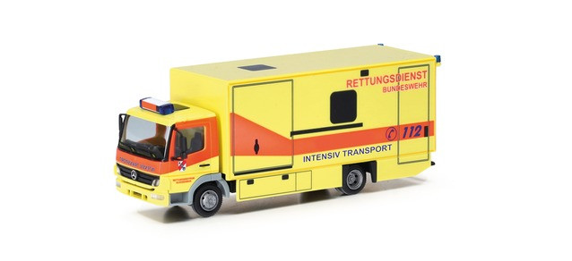 Herpa MB Atego ITW " Bundeswehr " ,NH 07-08/24