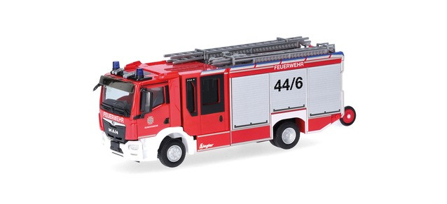 Herpa MAN TG3 HLF " Feuerwehr Bundeswehr " ,NH 12/24-02/25