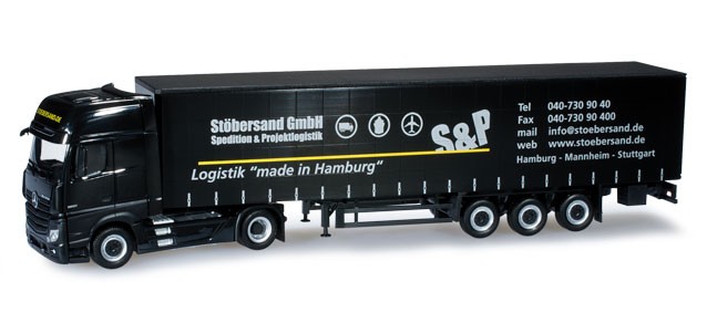 Herpa MB Actros Gigaspace "Stöbersand"