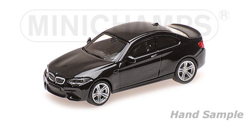 Minichamps 1:87 BMW M2  2016 schwarz metallic
