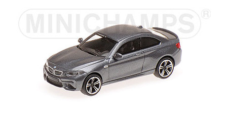 Minichamps 1:87 BMW M2  2016 grau metallic