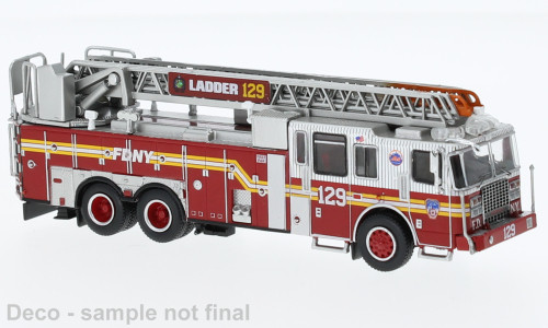 Brekina / PCX  Ferrara Ultra "FDNY / Queens / Ladder 129 (Flushing)", NH 05 / 24