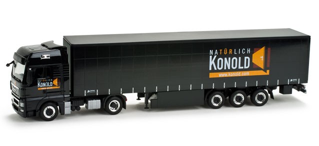 Herpa MAN TGX XXL Planen-SZ "Konold"  