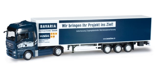 Herpa MAN TGX XXL Koffer-Sattelzug "Bavaria"