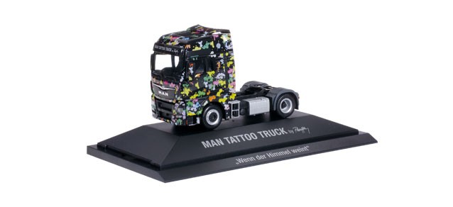 Herpa MAN TGX XXL ZM "MAN - Wenn der Himmel weint"