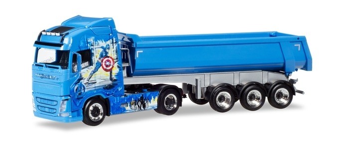 Herpa Volvo FH GL "BW Trans/Avengers Truck"