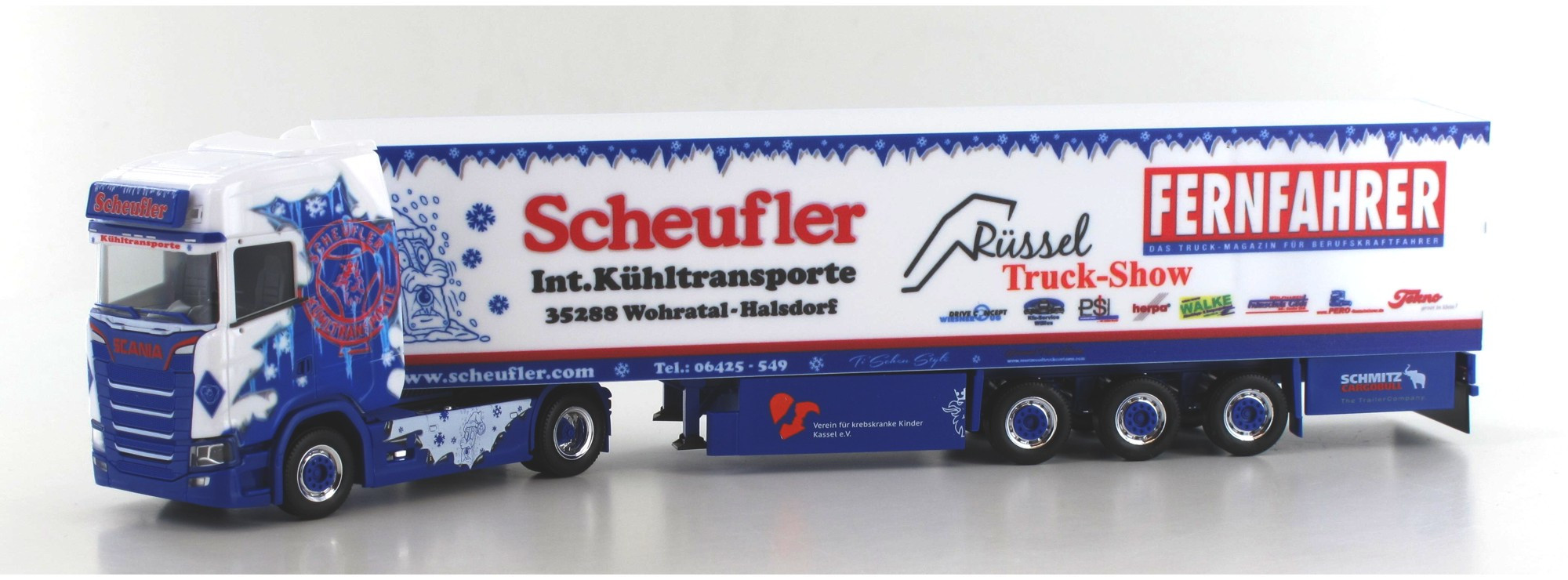 Herpa Scania CS20 HD "Scheufler - Fernfahrer"