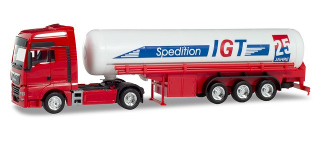 Herpa  MAN TGX XXL E6c Gastank-Sattelzug „IGT“