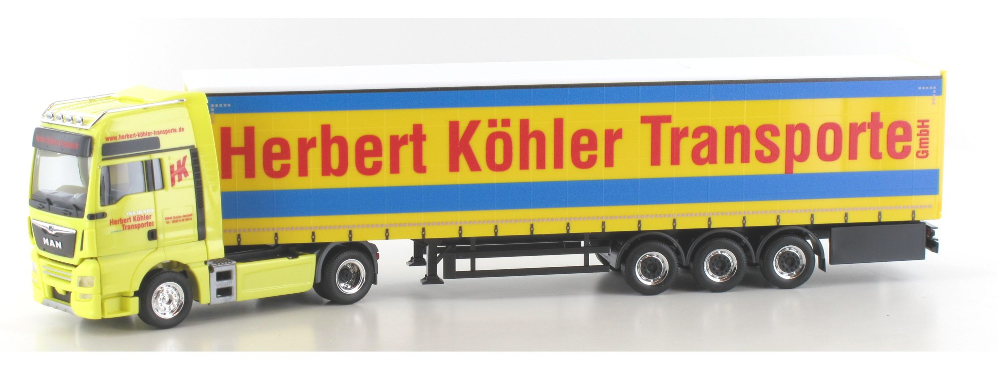 Herpa MAN TGX XXL "Herbert Köhler"