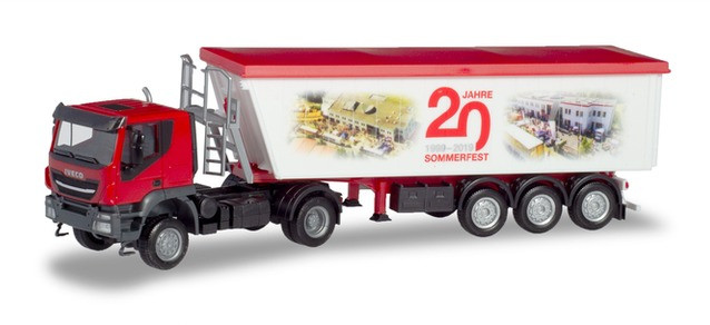 Herpa Iveco Trakker 4x4 Kempf Stöffelliner "Jubiläum Sommerfest"