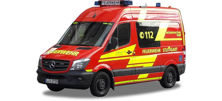 Herpa MB Sprinter `13 HD GW-1-Fu "Feuerwehr Stuttgart",NH 01-02/24,