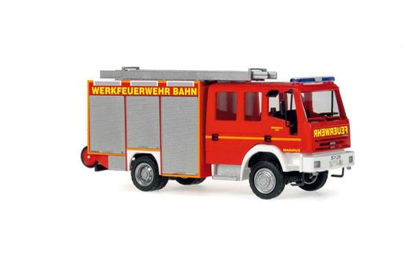 Rietze Bahn Edition IVECO EuroFire HLF DB RbF Nürnberg