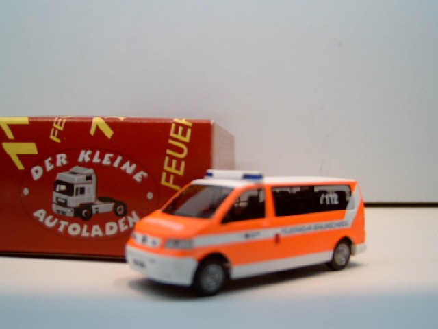 Rietze VW T5 LR ELW BF Braunschweig