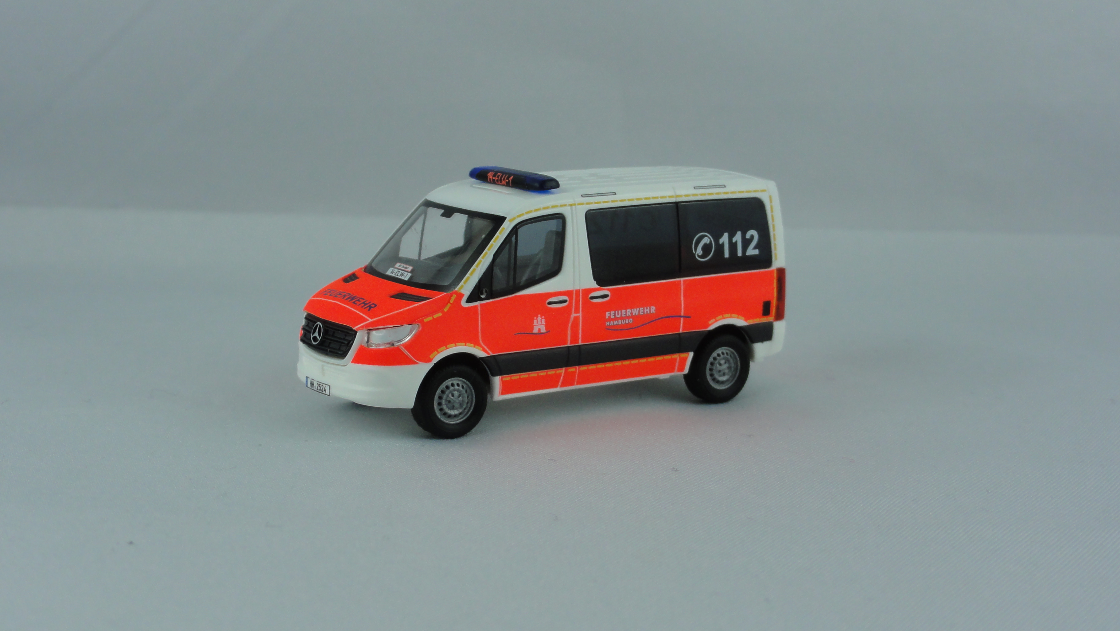 Busch MB Sprinter 18 KR ELW Feuerwehr Hamburg Osdorf (BF), Sondermodell