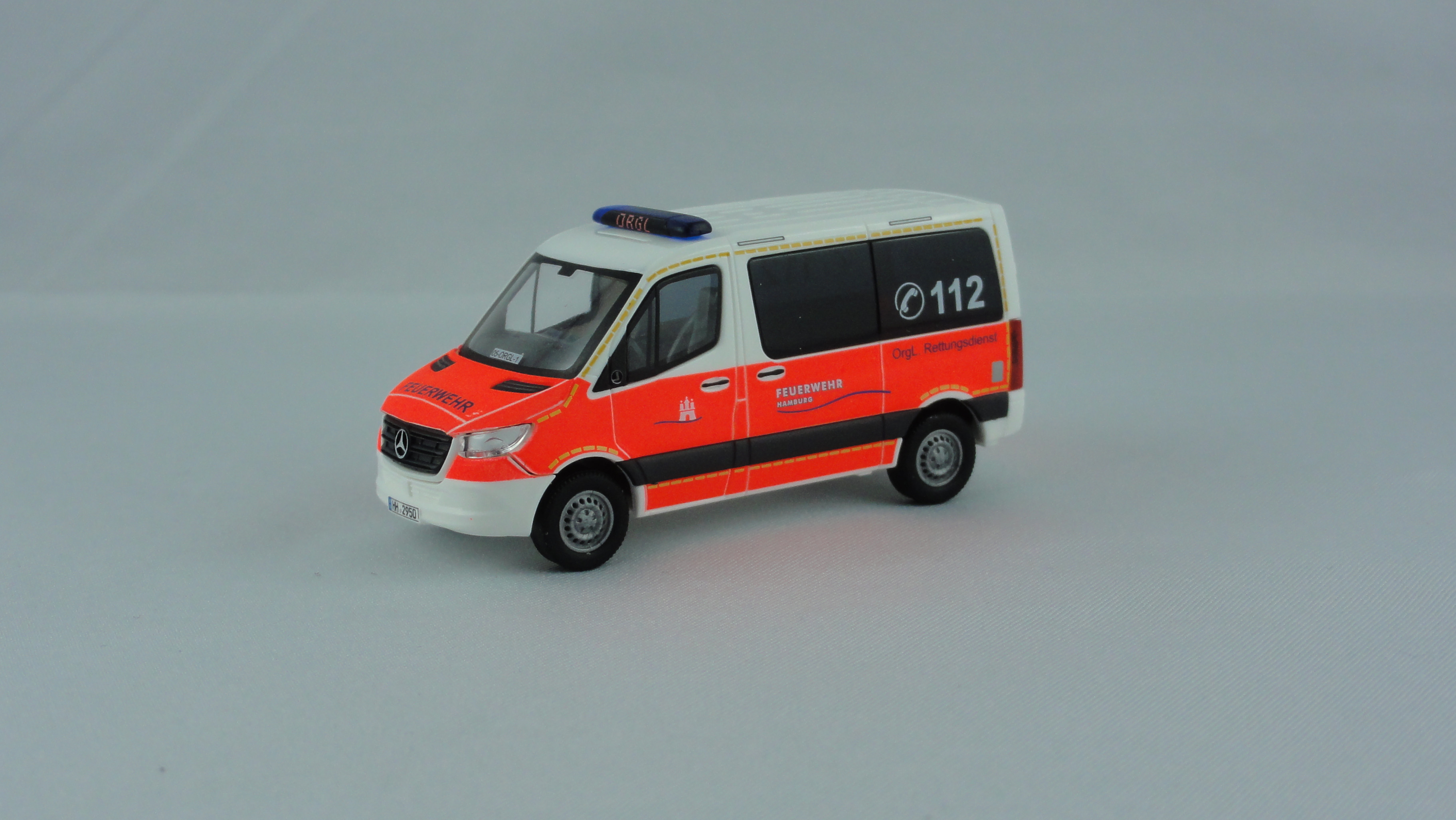 Busch MB Sprinter 18 KR ORGL Feuerwehr Hamburg (BF)