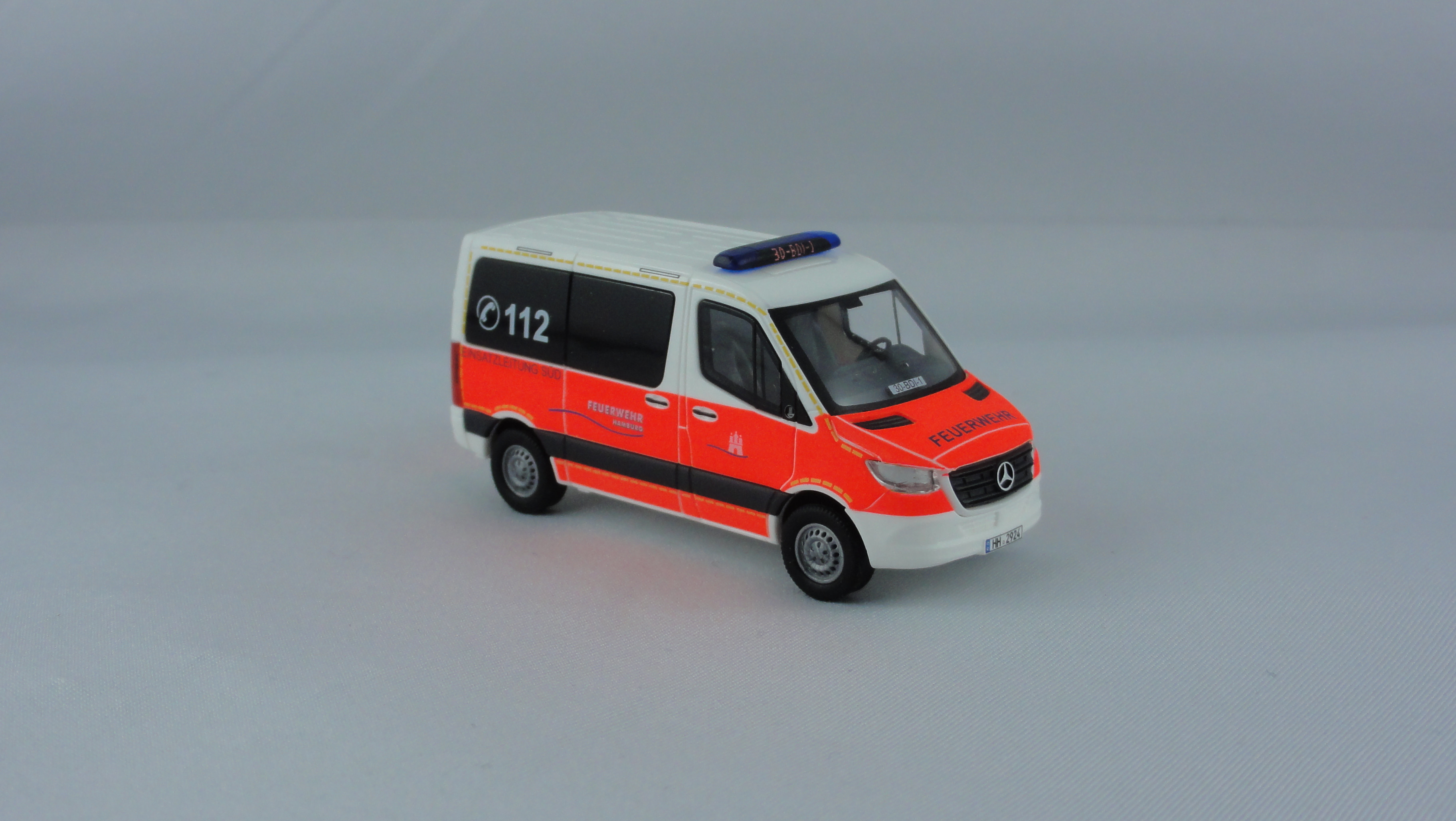 Busch MB Sprinter 18 KR ELW Süd Feuerwehr Hamburg Harburg (BF)