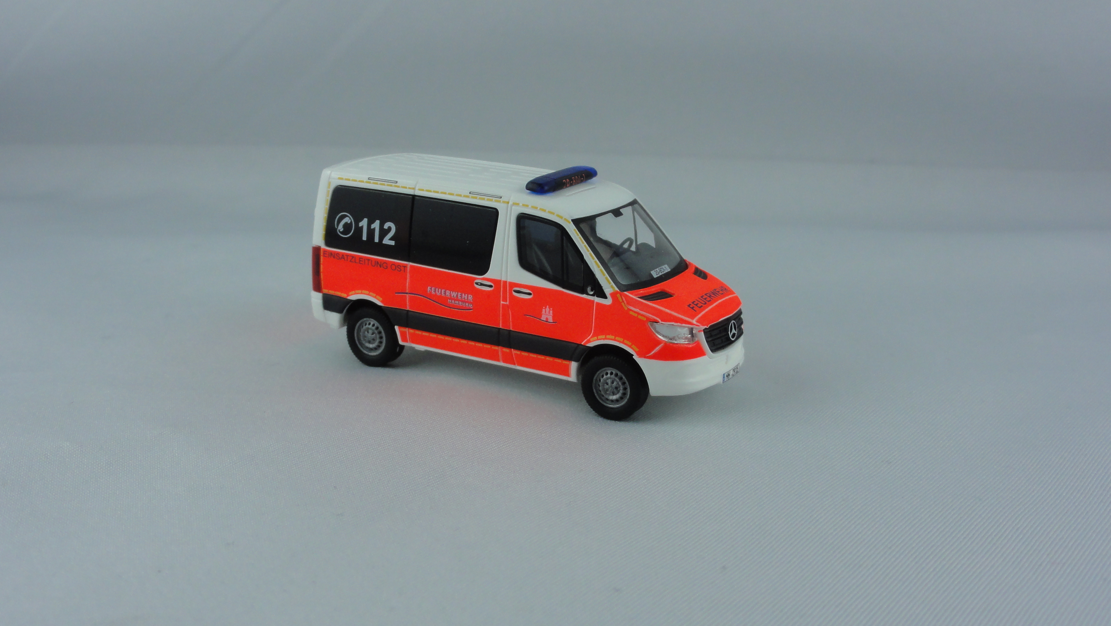 Busch MB Sprinter 18 KR ELW Ost Feuerwehr Hamburg Barmbek (BF),