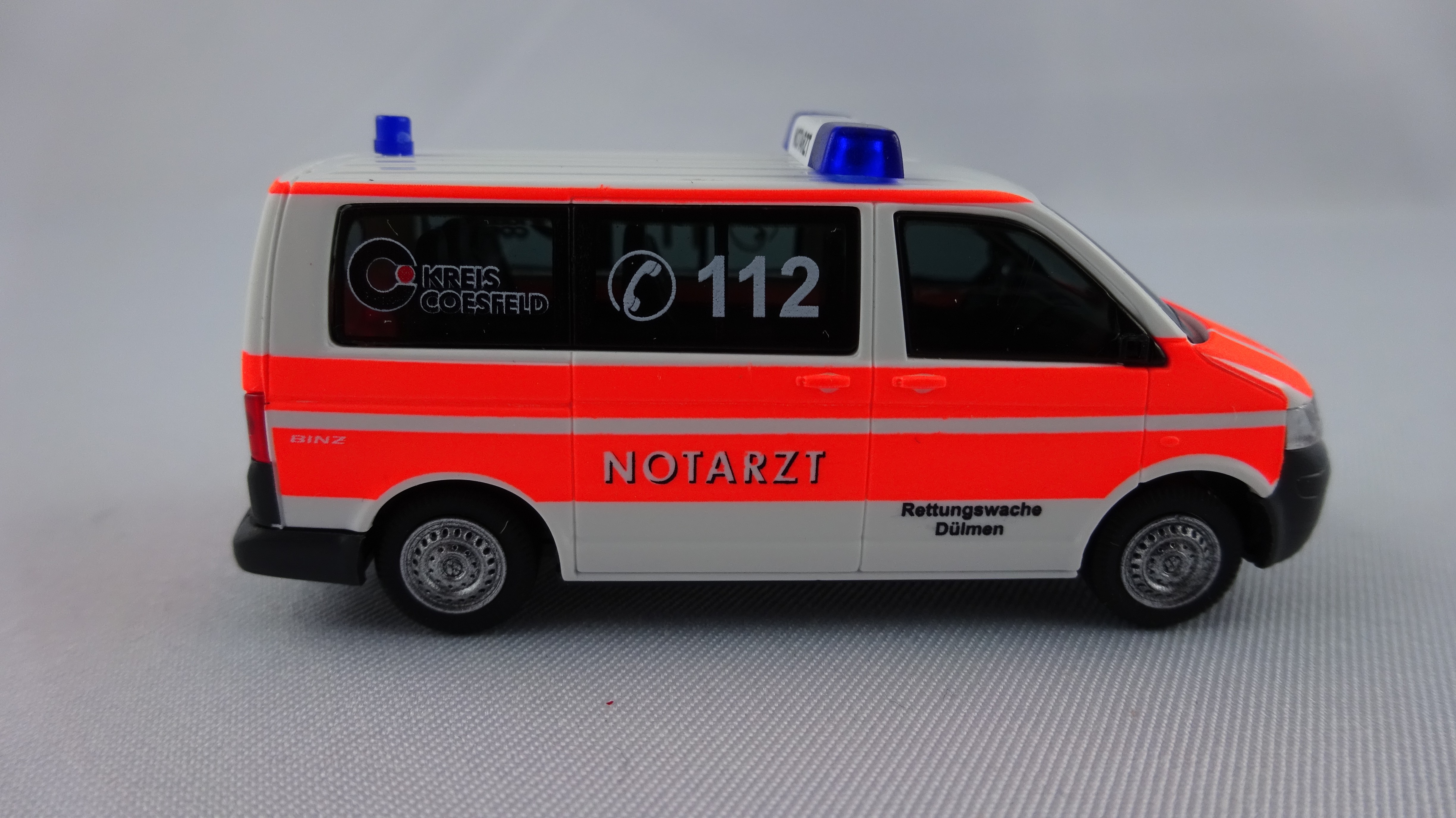 Rietze VW T5 KR NEF Kreis Coesfeld/Wache FW Dülmen