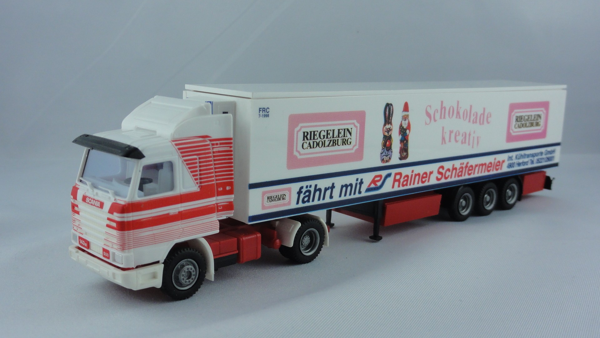 AMW Scania R143 Streamline "Rainer Schäfermeier, Riegelein" 