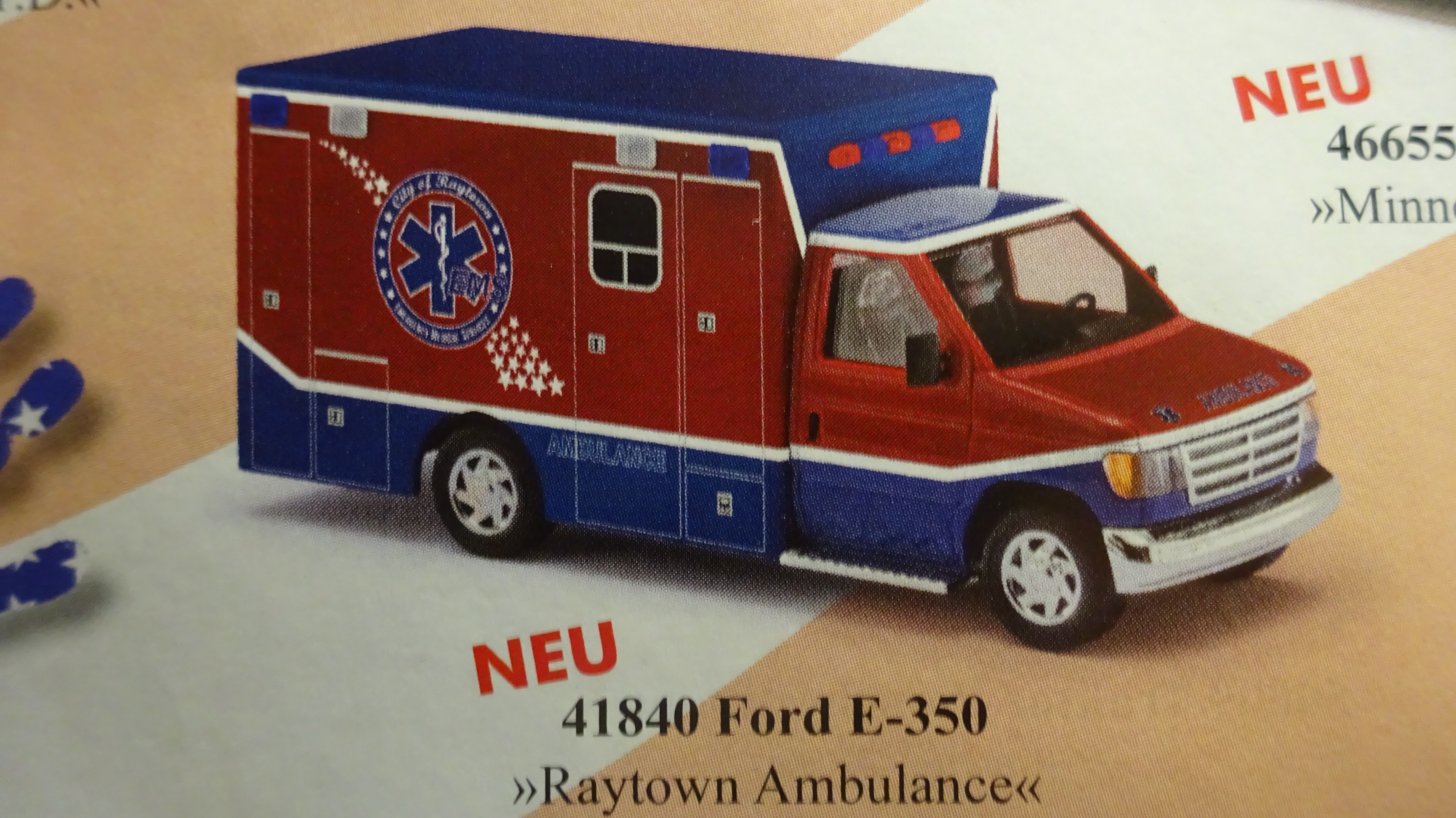 Busch Ford E-350 RTW Raytown Ambulance