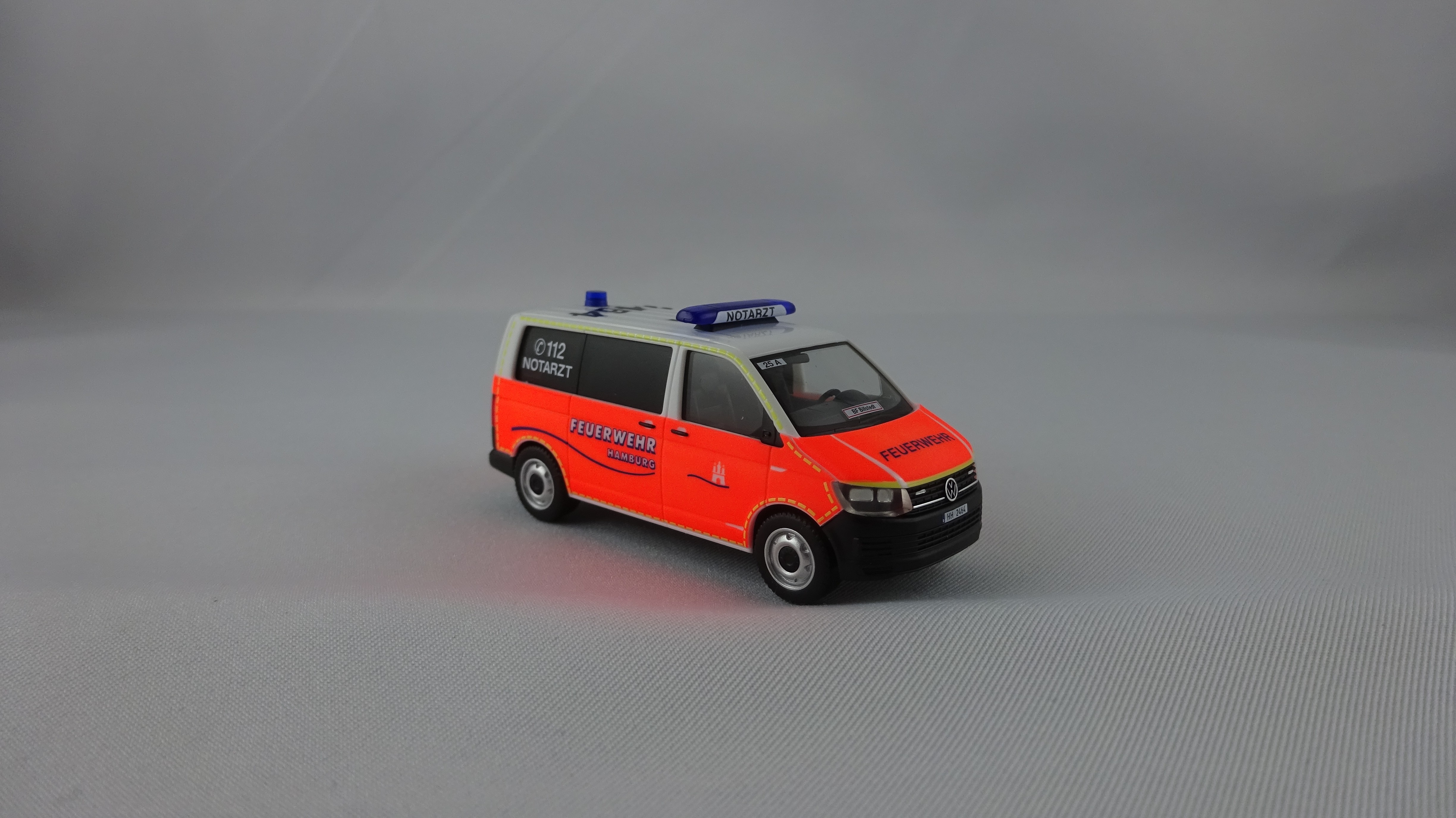 Herpa VW T6 NEF BF Hamburg Billstedt