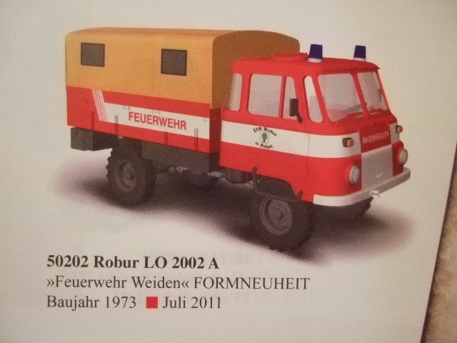 Busch Robur LO 2002 A Feuerwehr Weiden