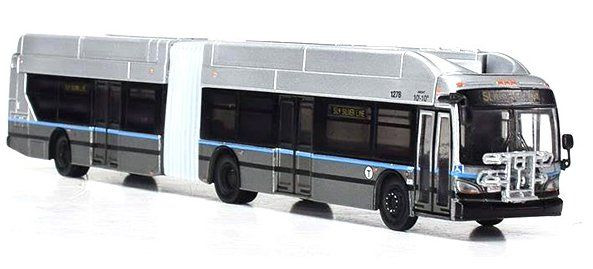 ICONIC Replicas,NEW FLYER XCELSIOR XN60 ARTICULATED: BOSTON SILVER LINE